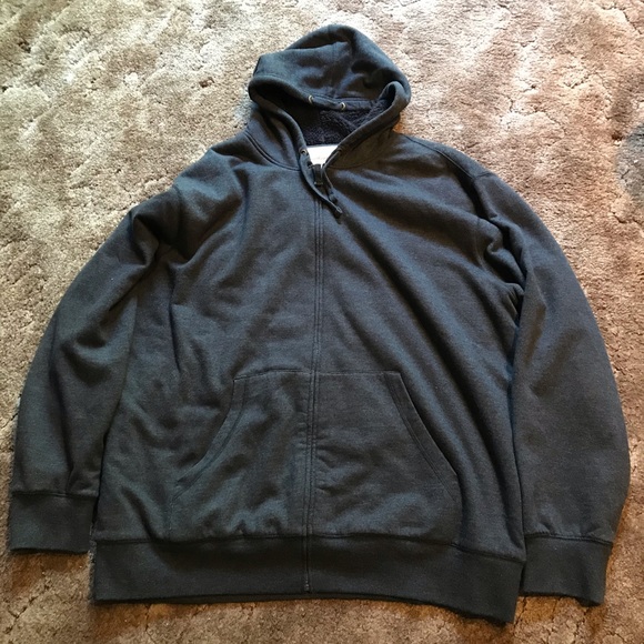 🇺🇸ALS🇺🇸 EUC Dark Gray XXL Hooded Sweatshirt - Picture 2 of 14